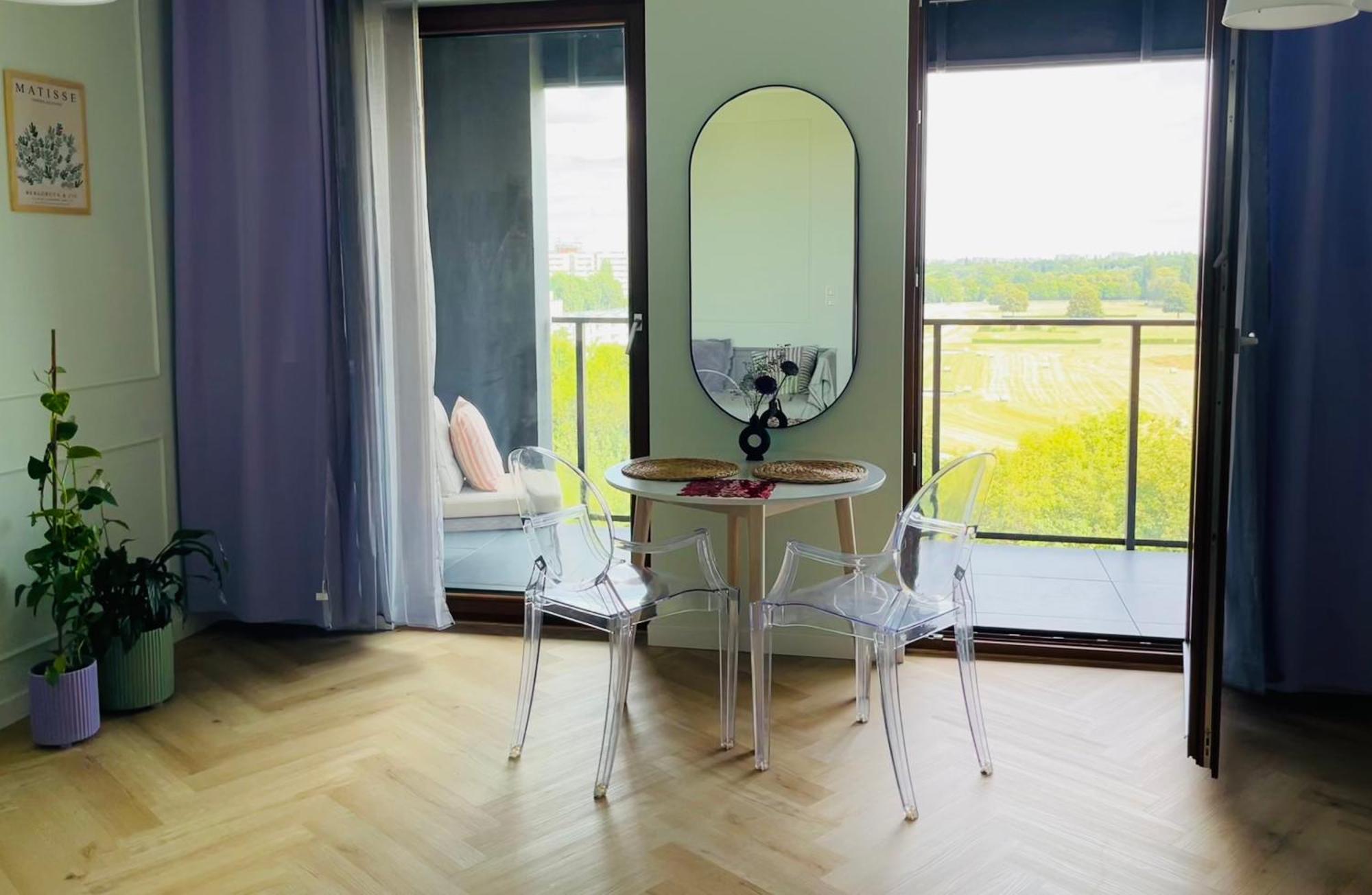 Warsaw Airport Wyscigi - City And Green View Apartment With Underground Garage מראה חיצוני תמונה